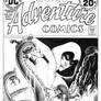 Adventure Comics 436 cover recreation