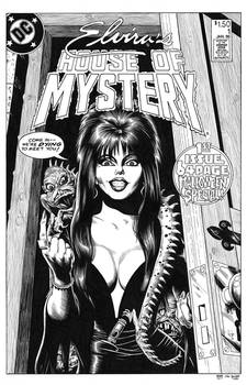 Elvira's House of Mystery #1 Cover Recreation