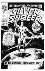 Silver Surfer #1 Cover Recreation