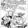 Fantastic Four #348 Cover Recreation