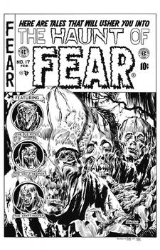 Haunt of Fear #17 Cover Recreation