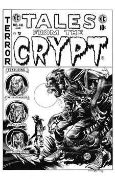 Tales from the Crypt #46 Cover Recreation