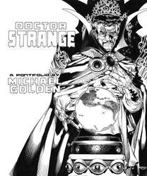 Doctor Strange Michael Golden Title Recreation