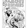 Famous Funnies #210 Cover Recreation