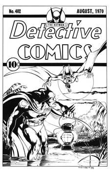 Detective Comics #402 Cover Recreation