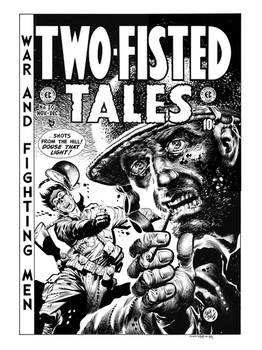 Two-Fisted Tales #30 Cover Recreation