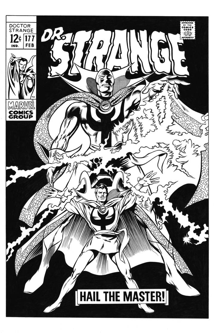 Dr. Strange #177 Cover Recreation by dalgoda7 on DeviantArt