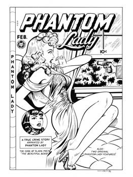 Phantom Lady #16 Cover Recreation