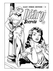 Diary Secrets Giant #12 cover recreation by dalgoda7