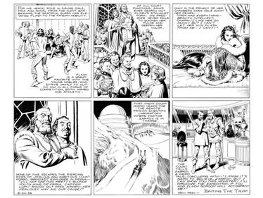 Flash Gordon Sunday page recreation - Aug 1939