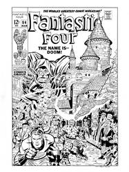 Fantastic Four #84 cover recreation by dalgoda7