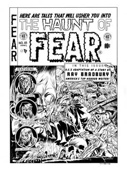 Haunt of Fear #18 cover recreation