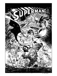 Superman Unchained #4 cover recreation