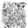 Buscema Marvel Con Poster