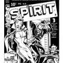 The Spirit #20 cover recreation