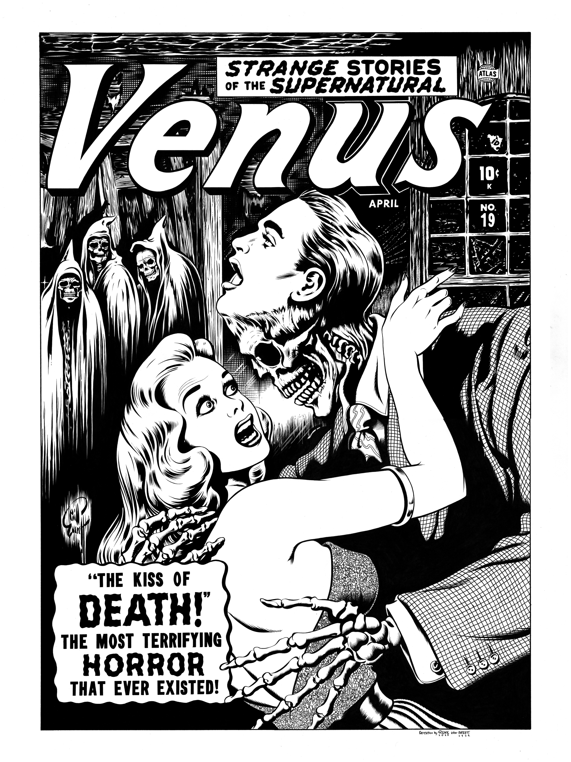 Venus #19 cover recreation