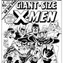 Giant Size X-Men #1 cover recreation