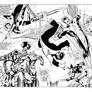 Uncanny X-Men #139 double page spread recreation