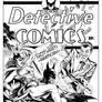 Detective Comics faux cover recreation