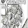 Vigilante #33 cover recreation