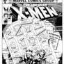 Uncanny X-Men #141 cover recreation