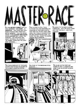 Impact #1 - 'Master Race' splash page recreation