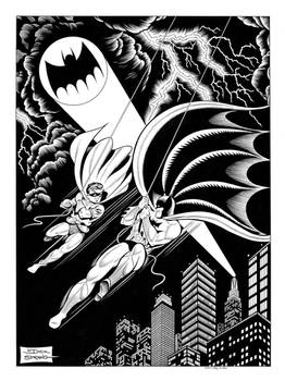 Dick Sprang Batman #1 reimagining recreation, version 2