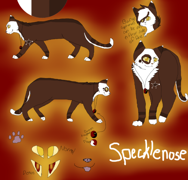 Specklenose Reference Sheet