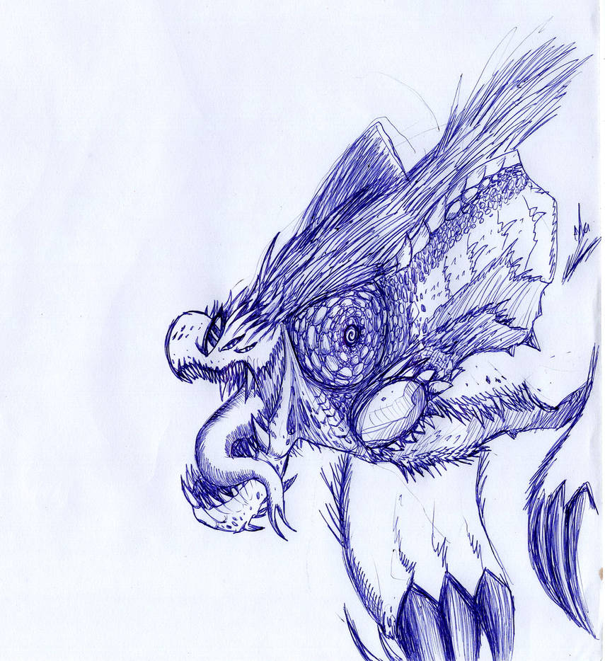 random creature by Aykwan on DeviantArt