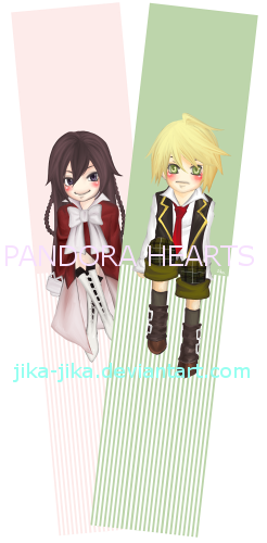 Bookmark: Pandora Hearts set