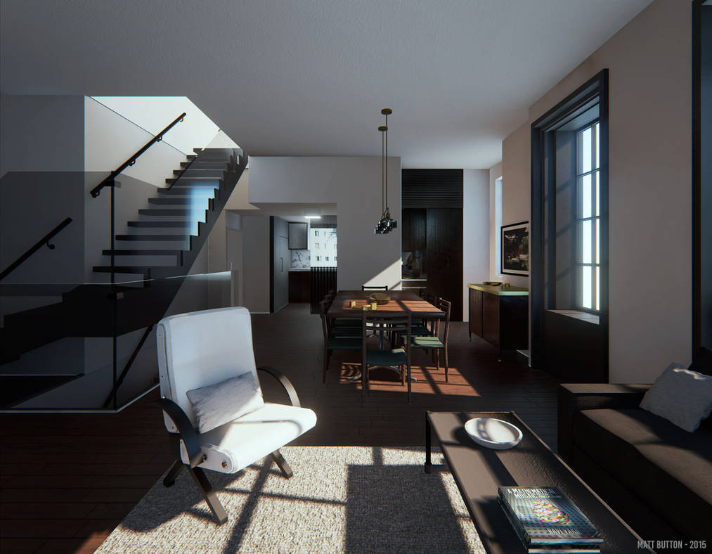 UE4 Fontana Moore Residence by Kendoran