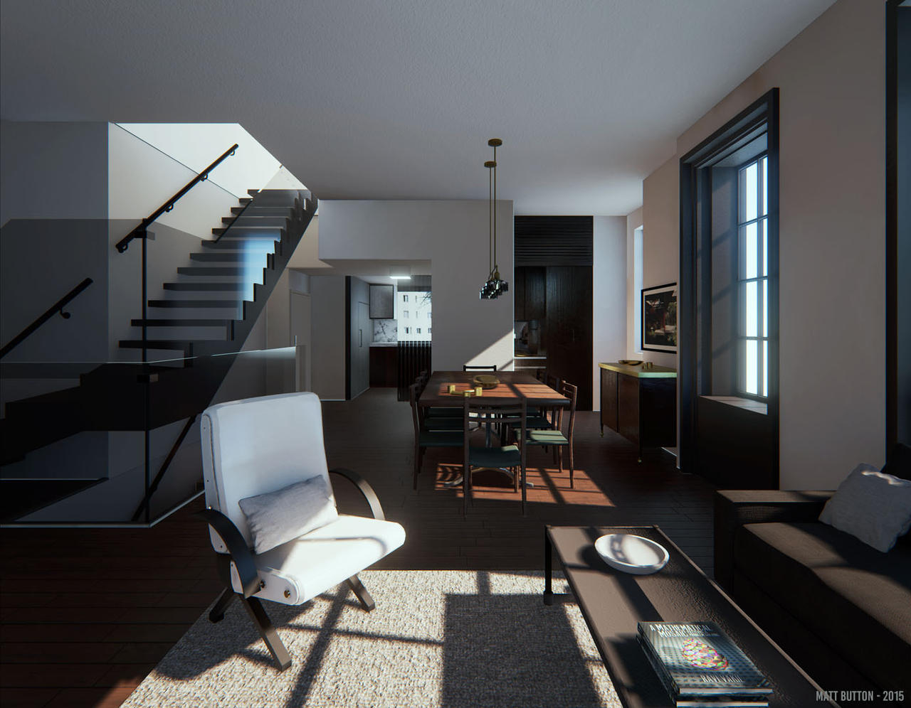 UE4 Fontana Moore Residence by Kendoran