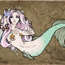 Mermaid Tramp Stamp Colored