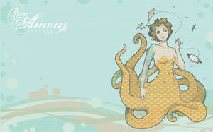 Octopus Lady Wallpaper