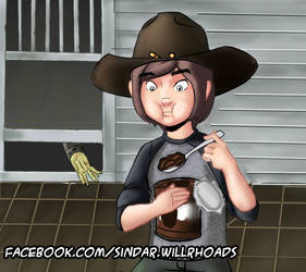 Carl Grimes - Fan ART - The Walking Dead