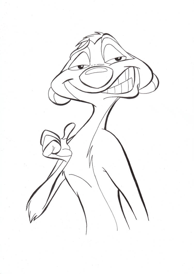 The Lion King - Timon by FrancoisMorillon on DeviantArt