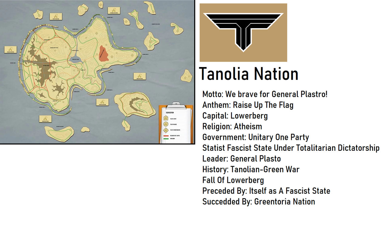 Tan Tan Map Tan Nation by JohnKoshtaria888 on DeviantArt