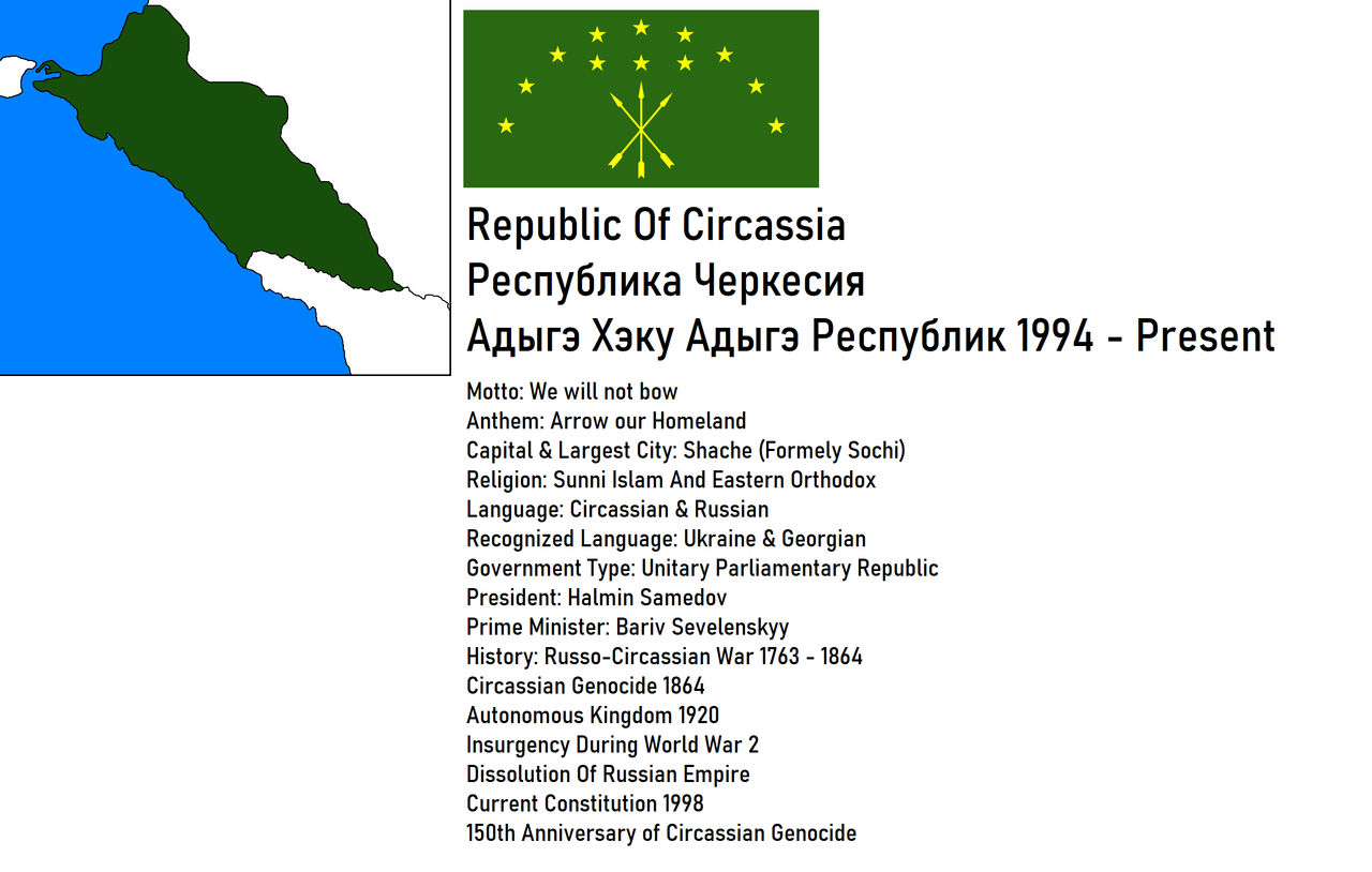 Early Modern Circassia by JohnKoshtaria888 on DeviantArt
