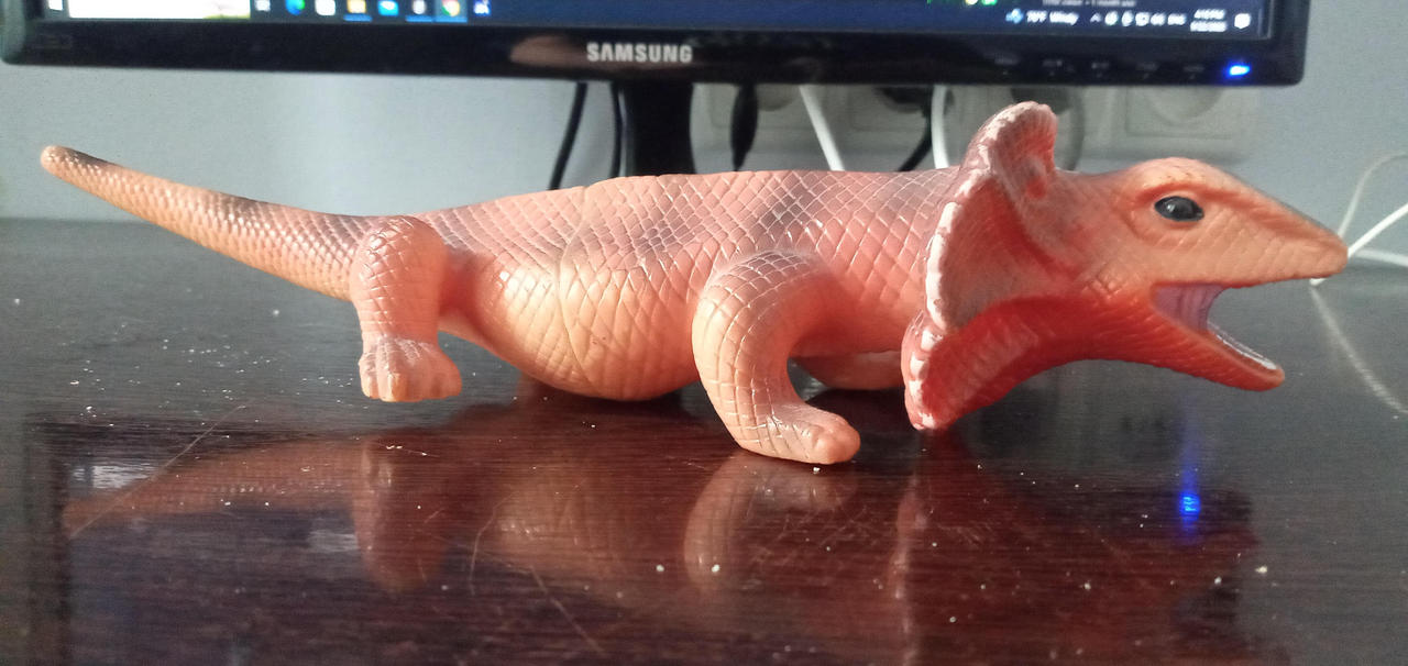 Frilled Lizard by JohnKoshtaria888 on DeviantArt