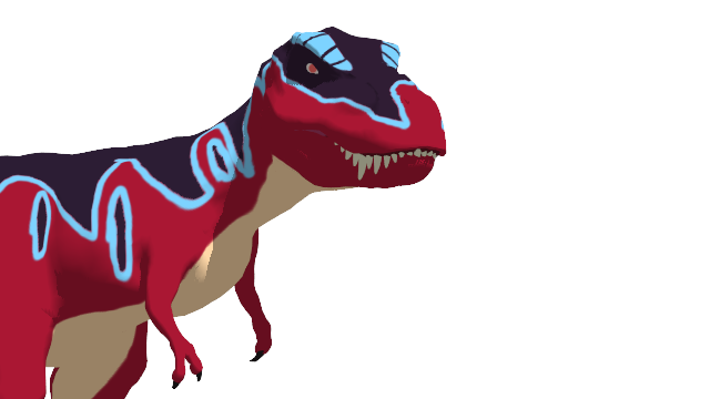 Razor The T-Rex Transparent 01 by JohnKoshtaria888 on DeviantArt