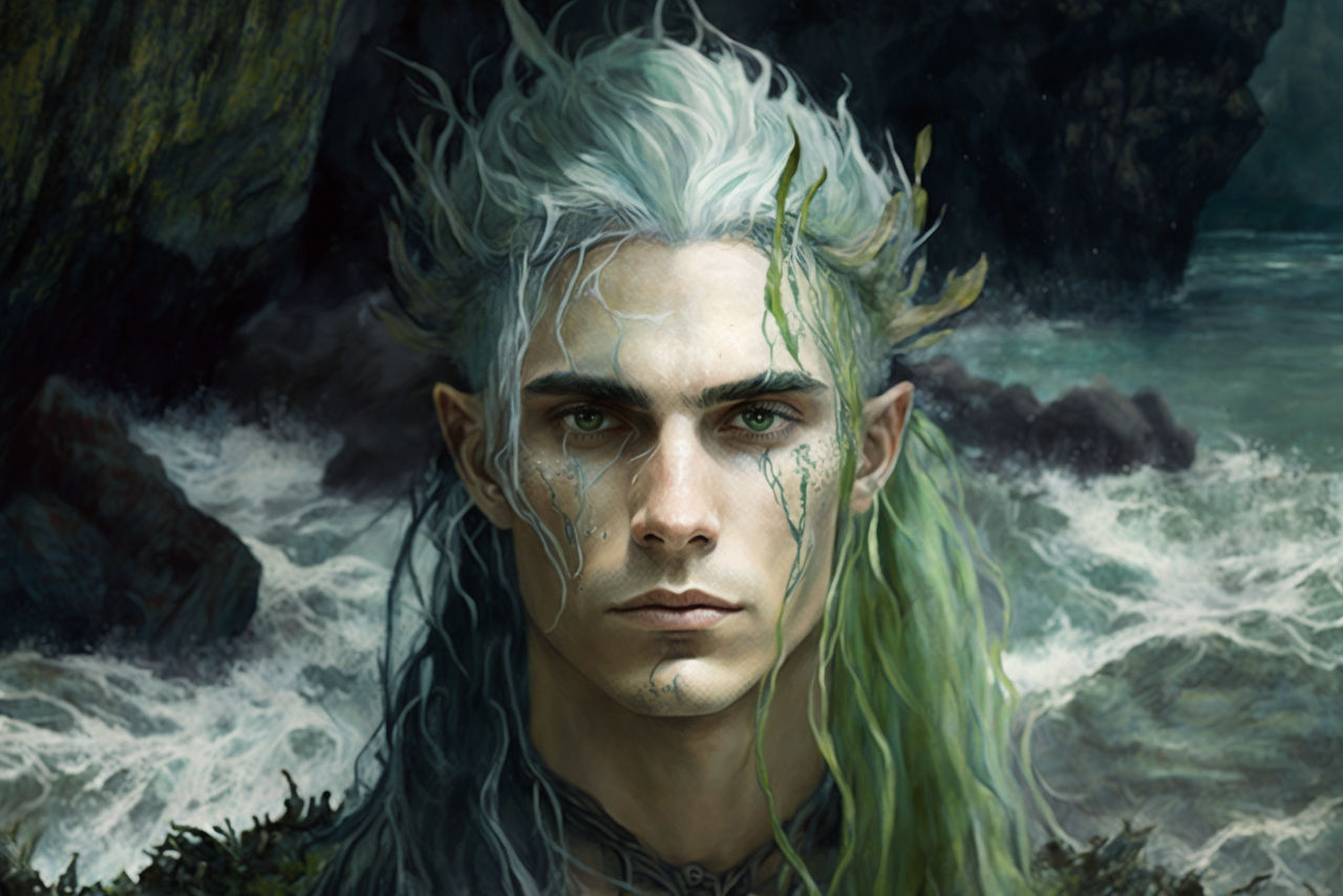 Merman Merchant The Merman (2) by unsidhe on DeviantArt