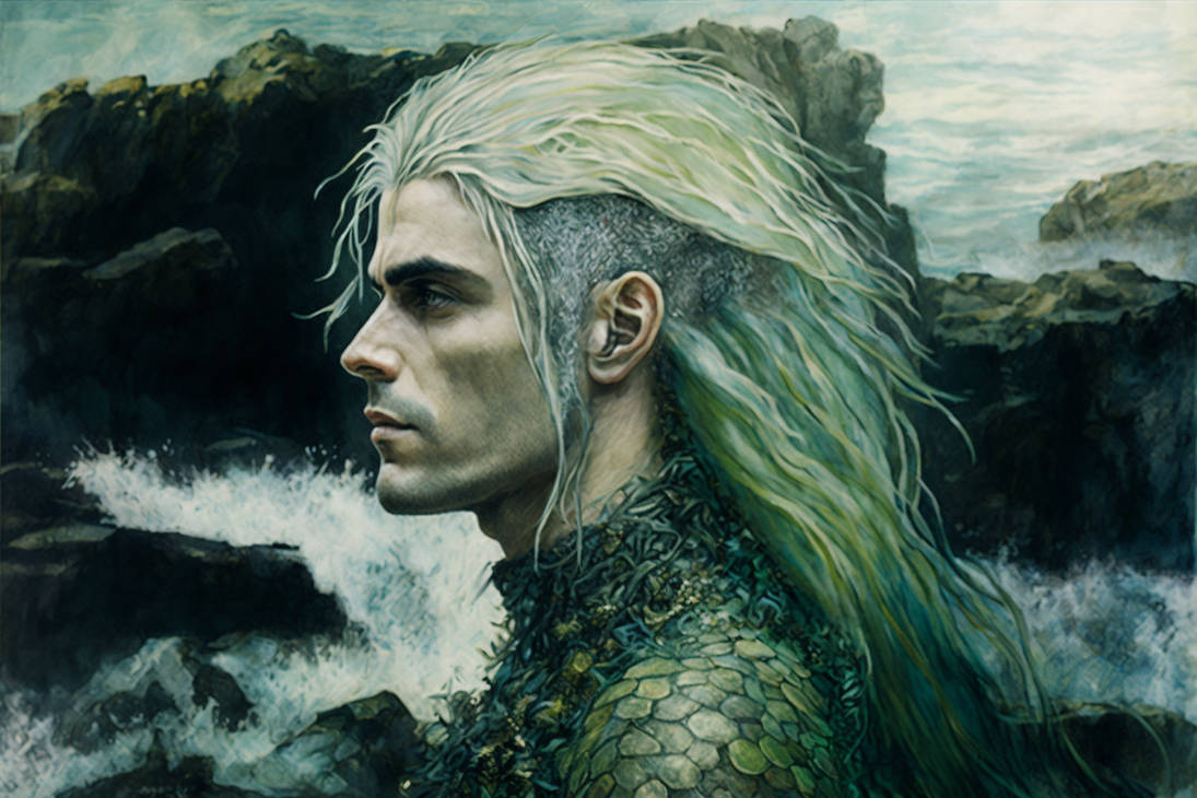 Merman Merchant The Merman (3) by unsidhe on DeviantArt