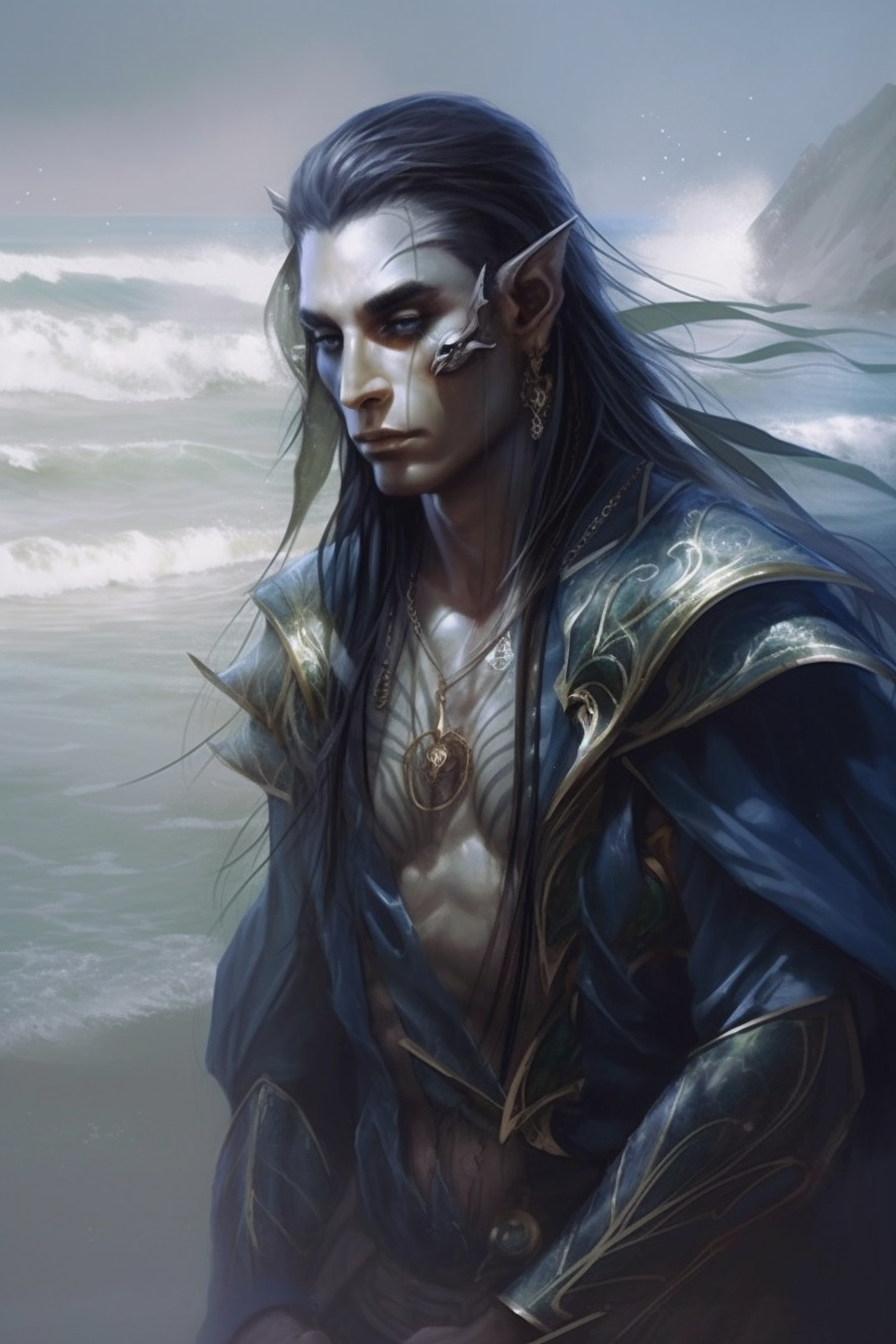 Sea Elf (4) by unsidhe on DeviantArt
