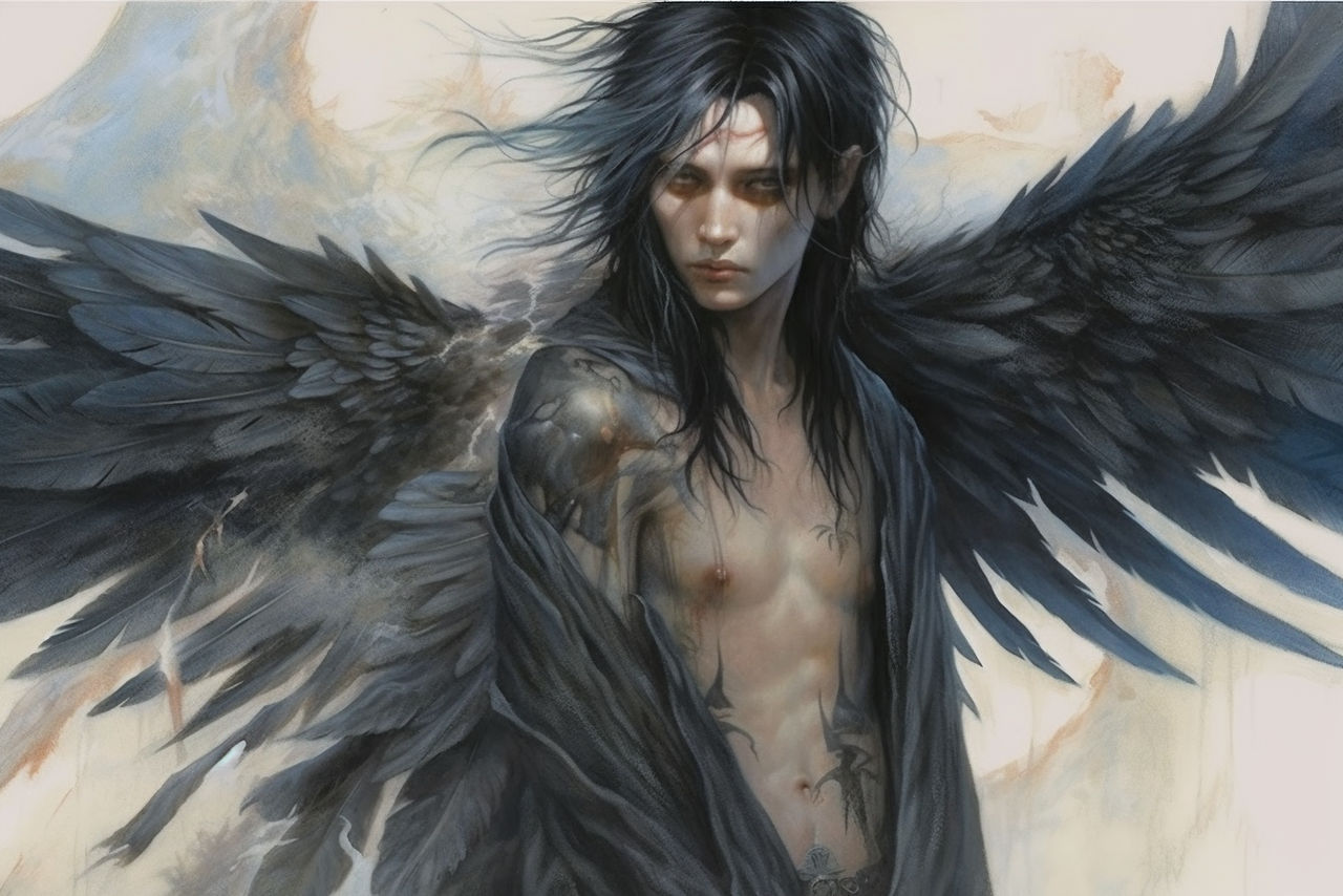 Fallen Angel (7) by unsidhe on DeviantArt