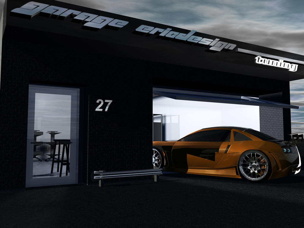 tuning garage by 3DEricDesign on DeviantArt