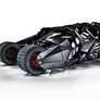3D Batmobile Tumbler