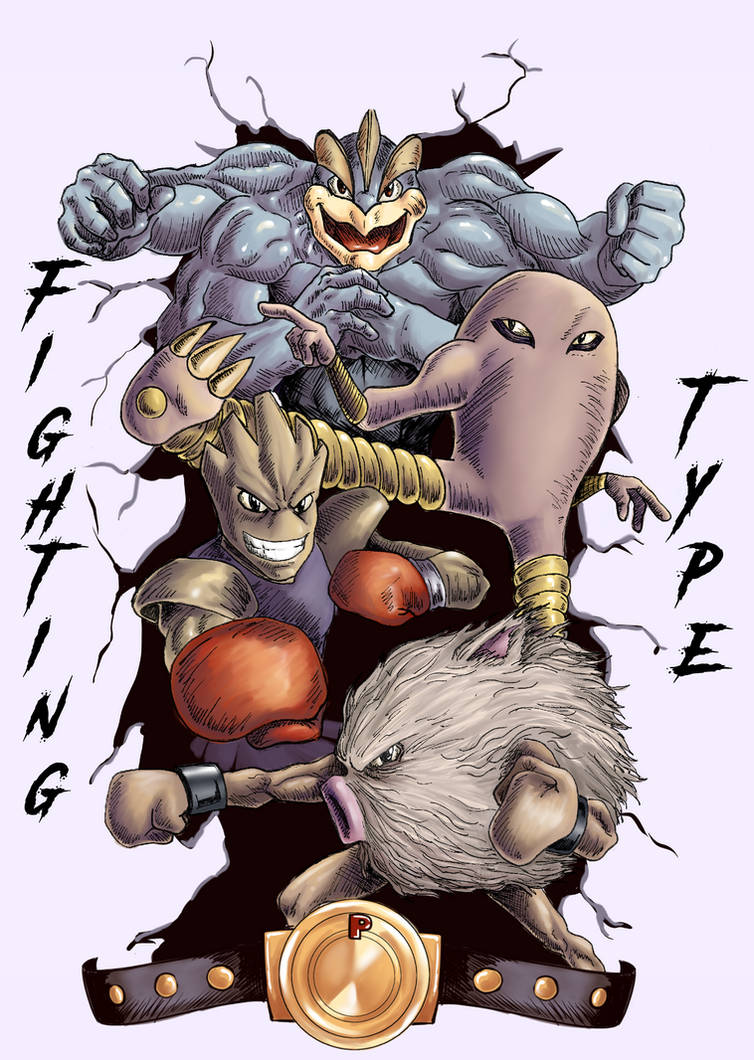 Normal Fighting Fighting Type by Chec10 on DeviantArt