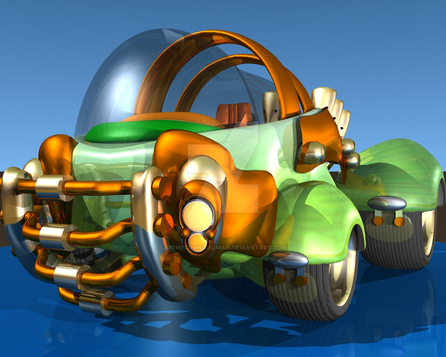 Cartoon Car by BiomechanicalMan on DeviantArt