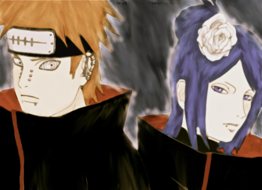 Pein and Konan