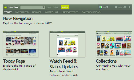 Deviantart Old Ui Old Deviantart by 1stProtype-Pro on DeviantArt